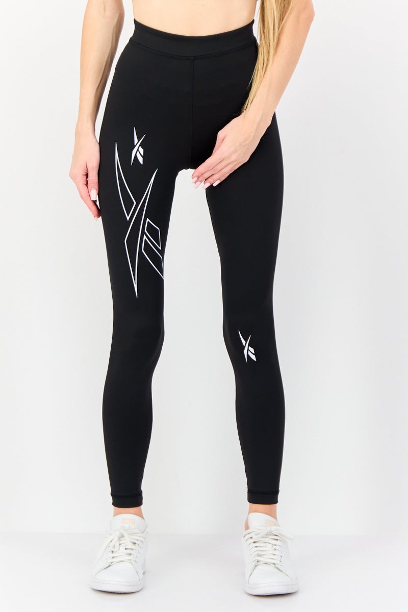 Reebok سراويل رياضية نسائية مناسبة في الهواء الطلق، سوداء - Image 1