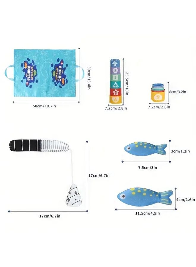 Colorful Fishing Toy For Kids Educational Hand Eye Coordination Learning Game - Image 3