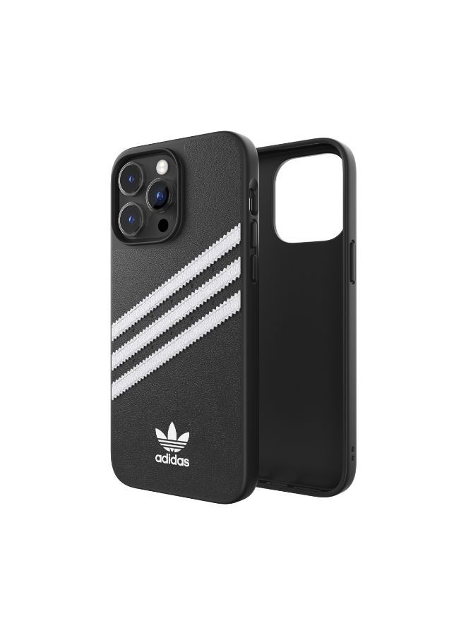 اديداس أديداس ايفون 14 برو ماكس - غطاء مصبوب - أسود/أبيض - Image 3
