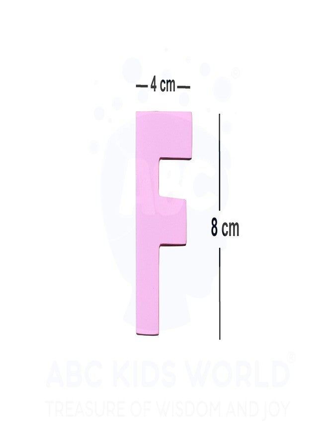 ABC KIDS WORLD Wooden Montessori Movable Capital Alphabets in a Box (Pink & Blue) - Image 5