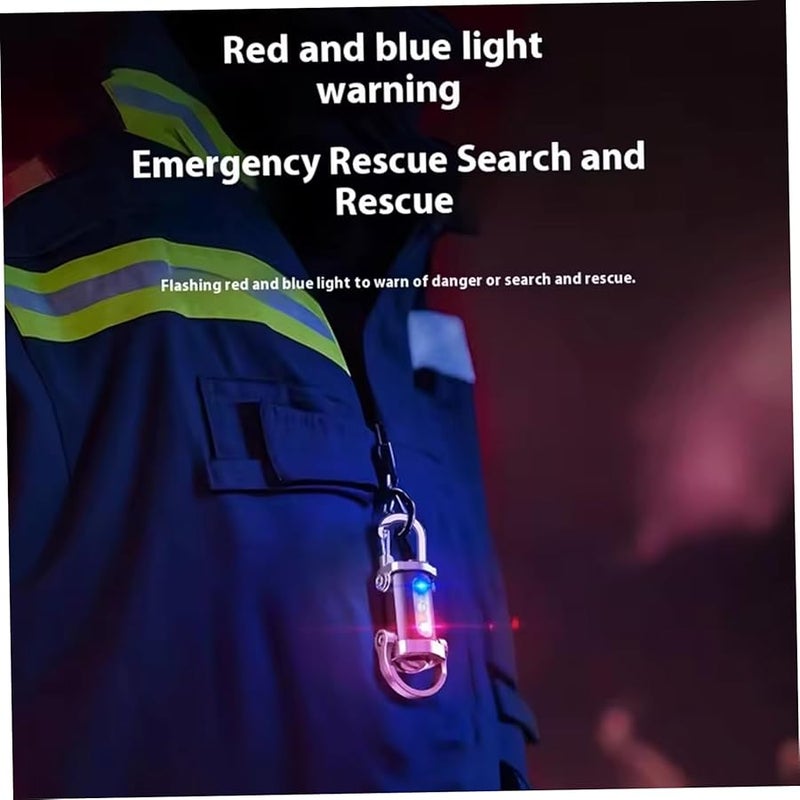 4 قطع مجموعة مصباح يدوي محمول قابل لإعادة الشحن مع 7 أوضاع 1200 لومن مقاوم للماء للطوارئ - Image 3