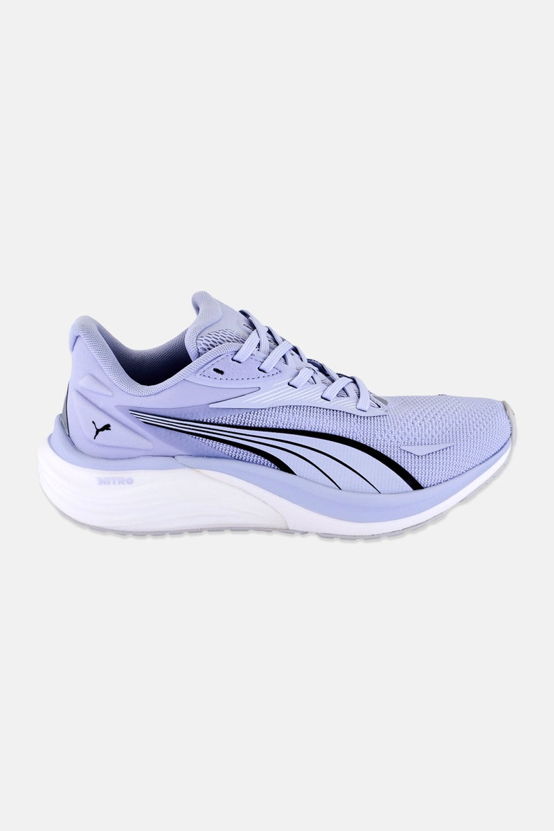 PUMA Women Electrify Nitro 4 Lace Up Running Shoes, Lavender - Image 4