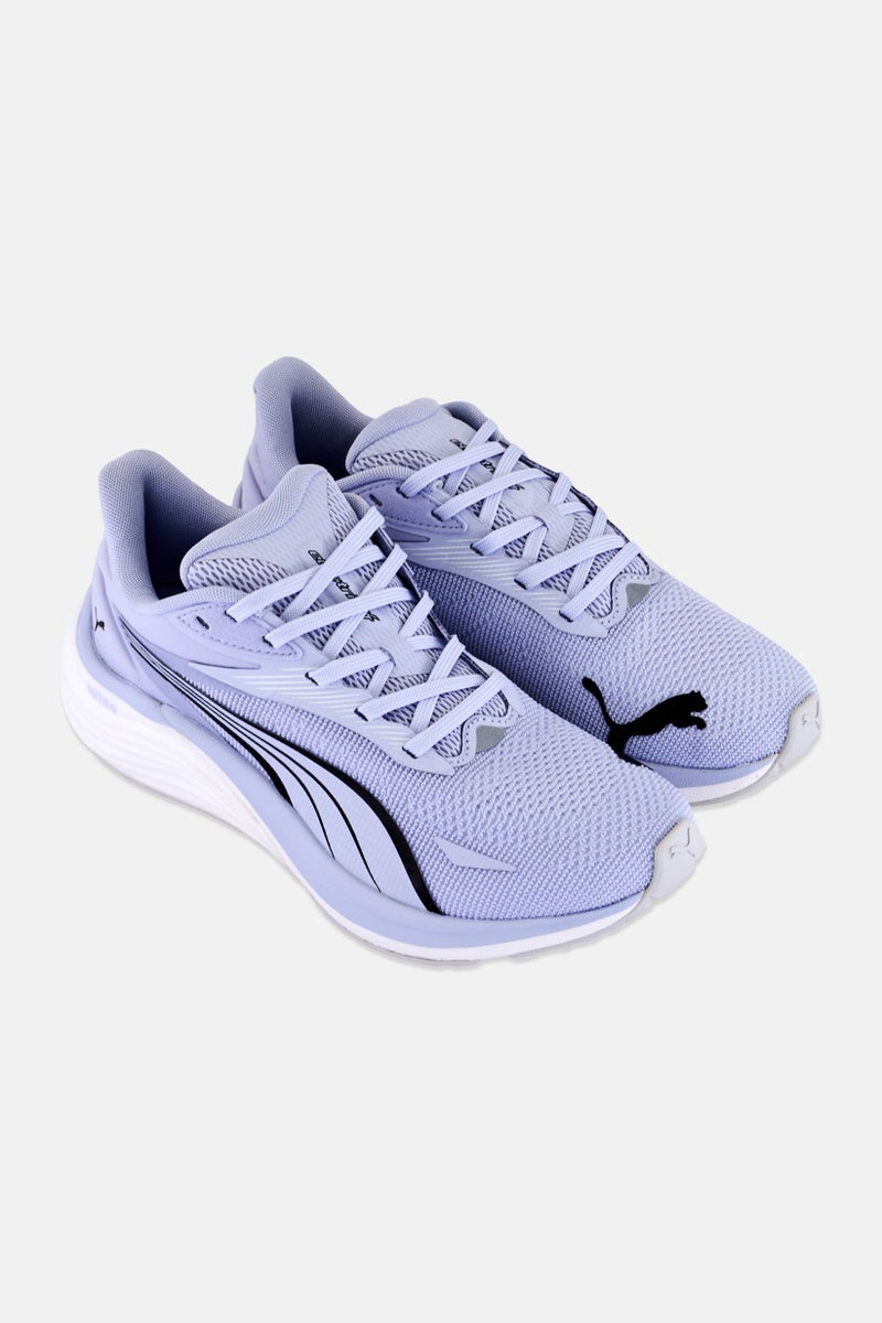 PUMA Women Electrify Nitro 4 Lace Up Running Shoes, Lavender - Image 2