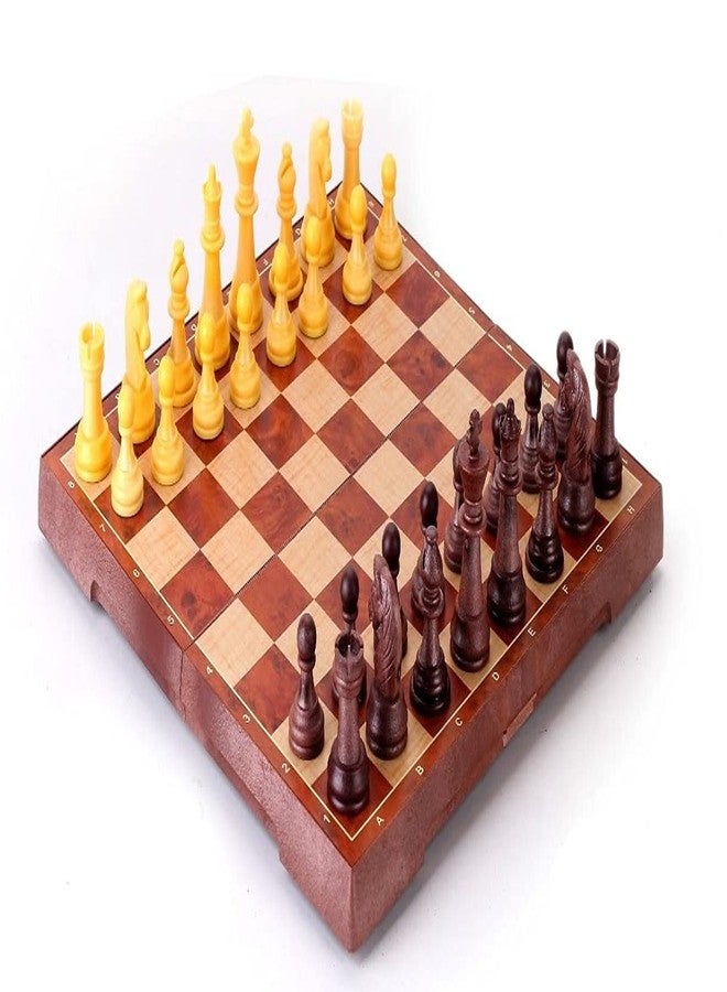 Mayatra's 12 inch Magnetic Chess Board Game Set for Kids & Adults/Folding Design Indoor Outdoor Educational Travel Toys - Image 2