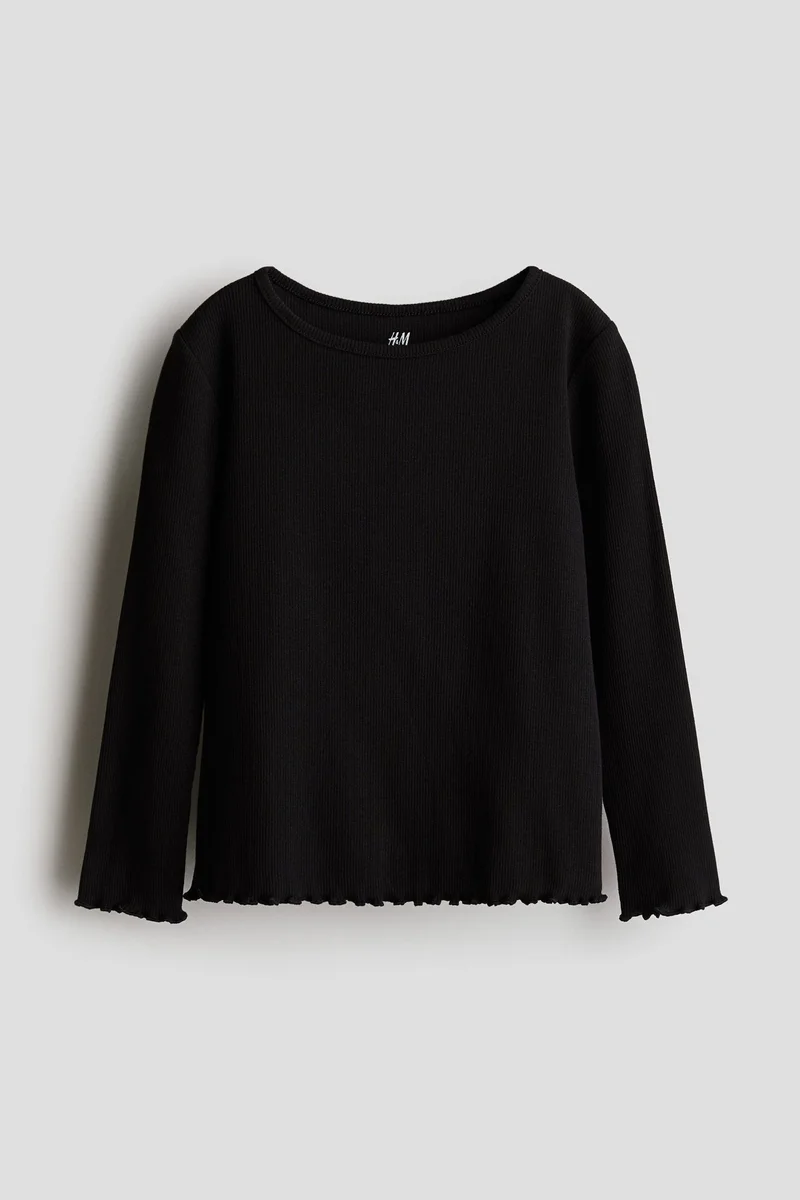 H&M Long-sleeved jersey top