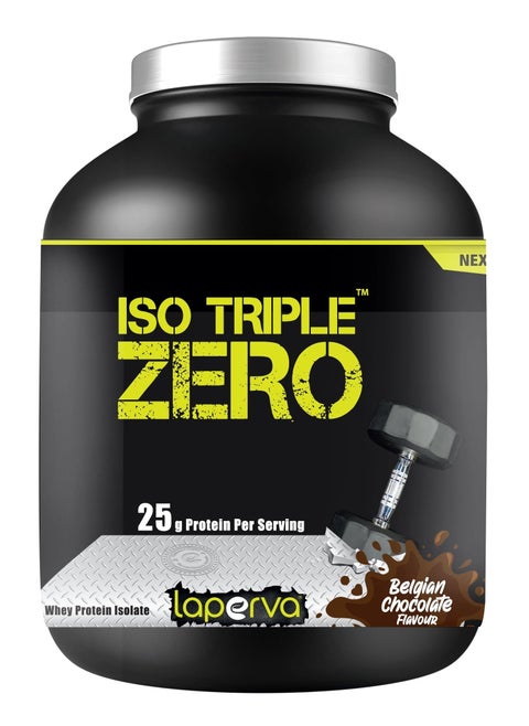 Iso Triple Zero Next Generation Whey Protein Isolate Belgian Chocolate 2 Lb Zero Sugar Rapid Absorption For Muscle Growth And Recovery