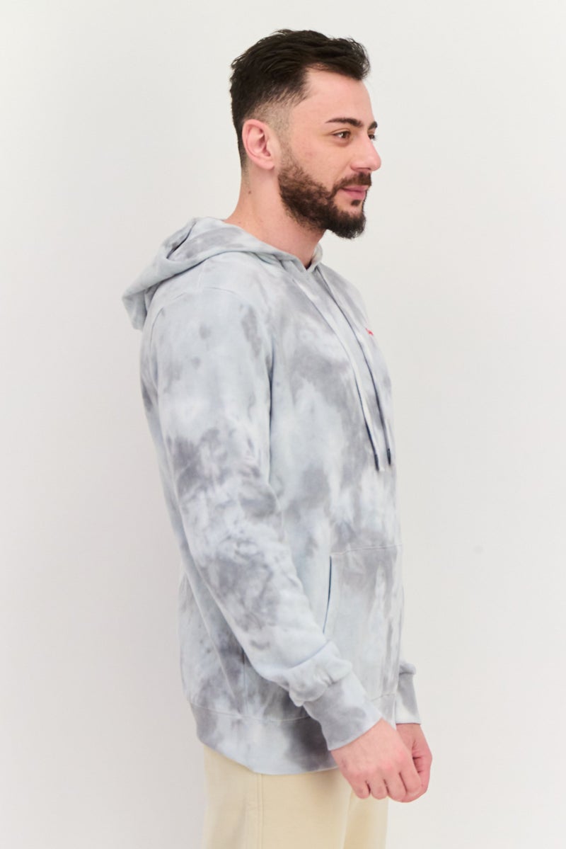 Bench ملابس رياضية للرجال بشعار العلامة التجارية، خارجية، سويت شيرتات رمادية مدمجة - Image 3