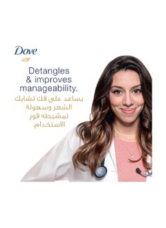 Dove daily care conditioner for hair 340ml  - Image 2