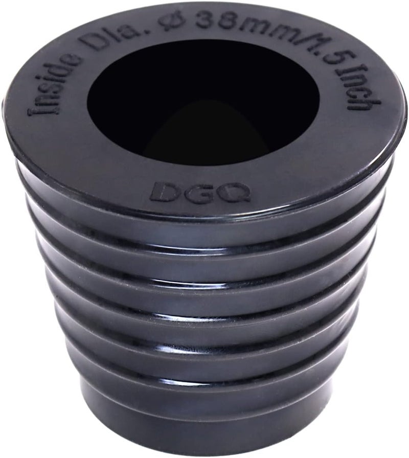 DGQ Patio Umbrella Cone Umbrella Wedge Plug for Patio Table Hole Opening 2-2.5 Inch (Black) - Image 1