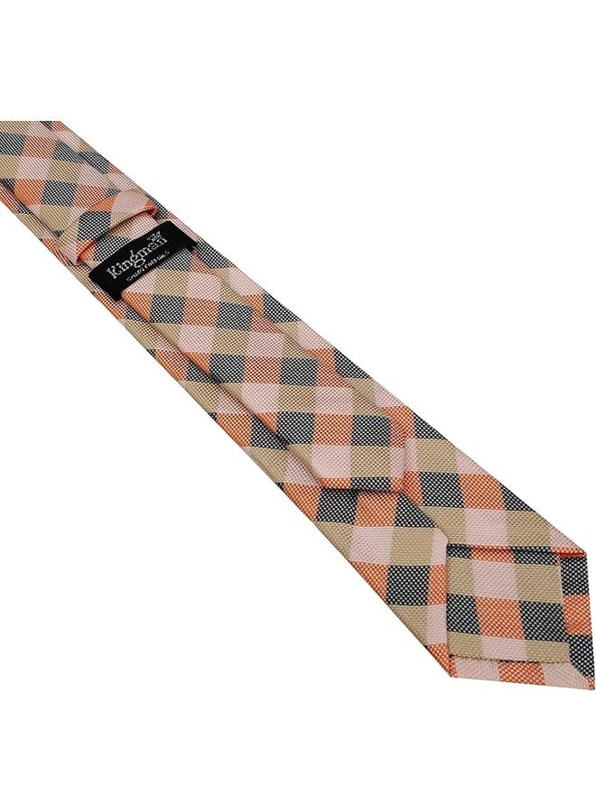 كينج مان ربطة عنق رسمية للرجال - ربطة عنق رجالي - ربطات عنق للقميص والبدلة - طراز حديث - Image 4