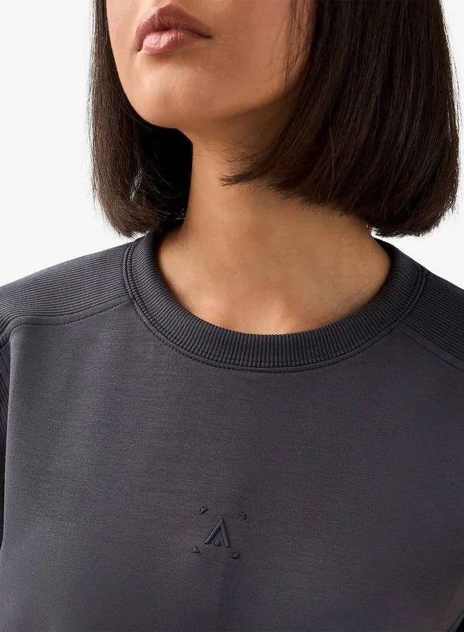 Splash Active Grey Women Soft Touch Sweatshirt for Women | Best Price UAE
