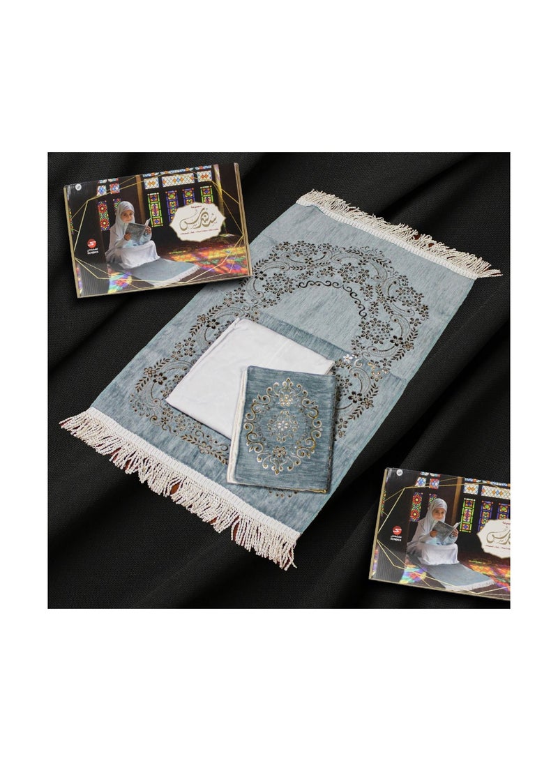 SUNDUS MAJMOUA SUNDUS PRAYER SET - LIGHT GREEN