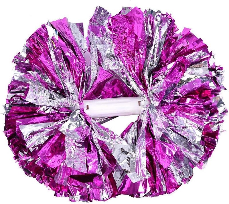 comfrt Cheerleading Pom, 1 Pair Cheerleader Aerobics Pom Poms Pompoms for Dance Party School Sports Competition - Image 4