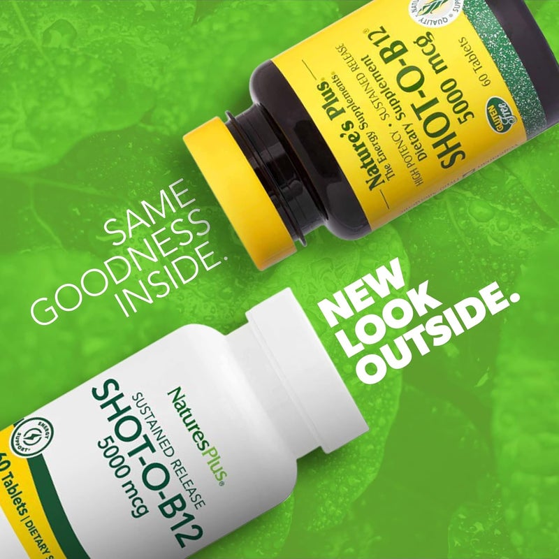 Nature's Plus Shot-O-B-12 5000mcg Time Release - Image 2