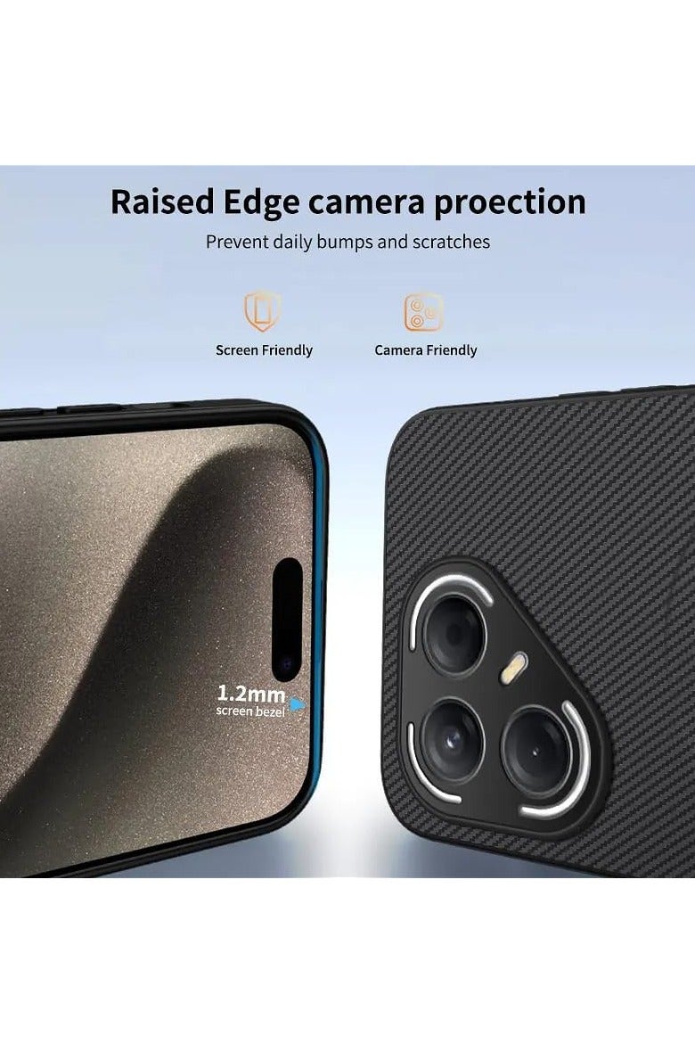 general Protective case compatible with Tecno Pova 7 Ultra 5G, featuring wireless charging functionality, ultra-thin matte finish, shock-resistant, drop-proof, and magnetic protective case. - Image 4