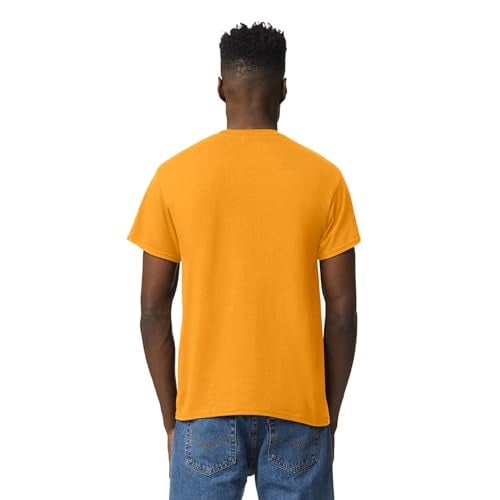 Gildan Unisex Adult Dryblend T-shirt, Style G8000, Multipack, Gold (2-pack), X-Large US - Image 3