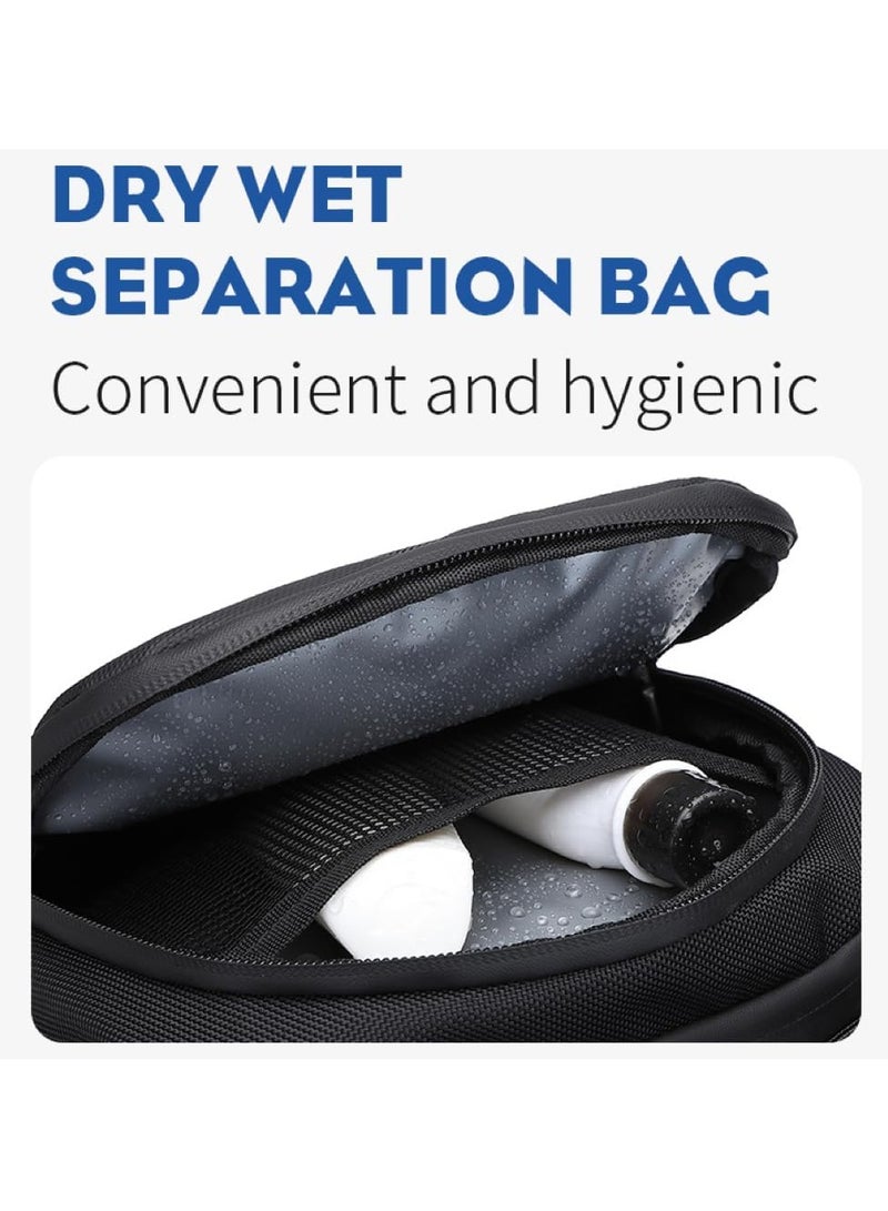 أوزوكو حقيبة كروس بودي، حقيبة كتف للرجال ذات سعة كبيرة، حقيبة ظهر طويلة الأمد مضادة للسرقة، حقيبة مراسلة تكتيكية مقاومة للماء للخدش للاستخدام في الهواء الطلق، (قطعة واحدة، مموهة) - Image 2