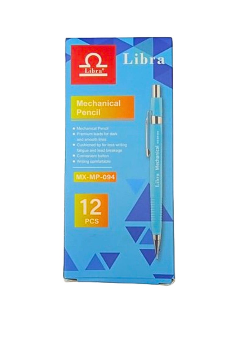 Libra Mechanical Pencil Pack of 12pcs 0.5MM - Image 1