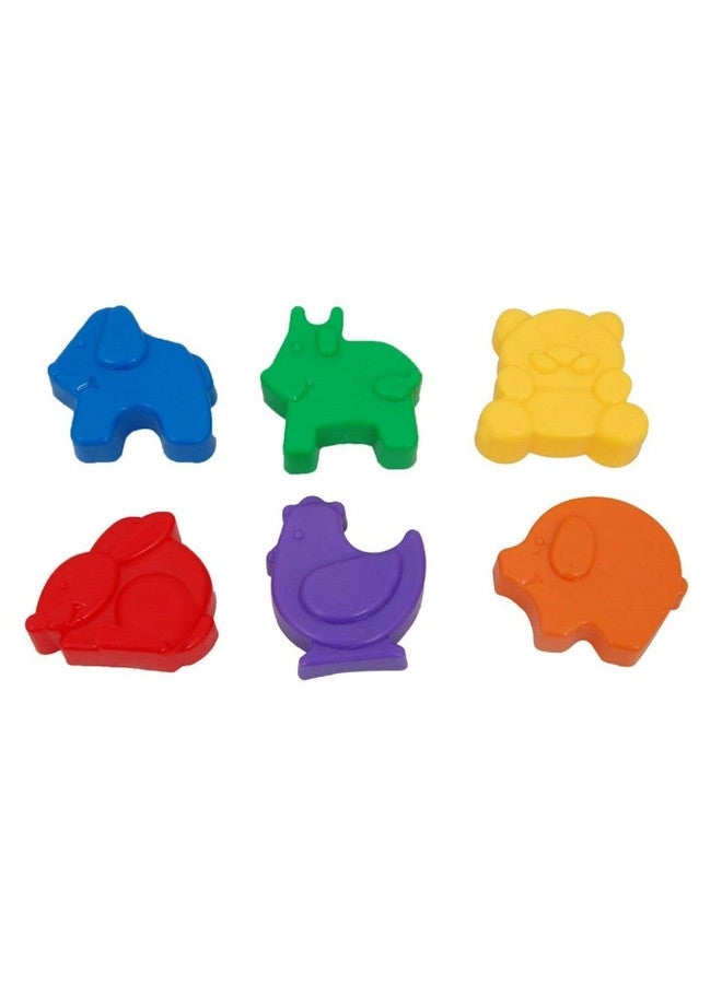 Ratna's Educational Nursery Cube for Kids. 6 Animal Moulds with Interlocking Cube - Image 4