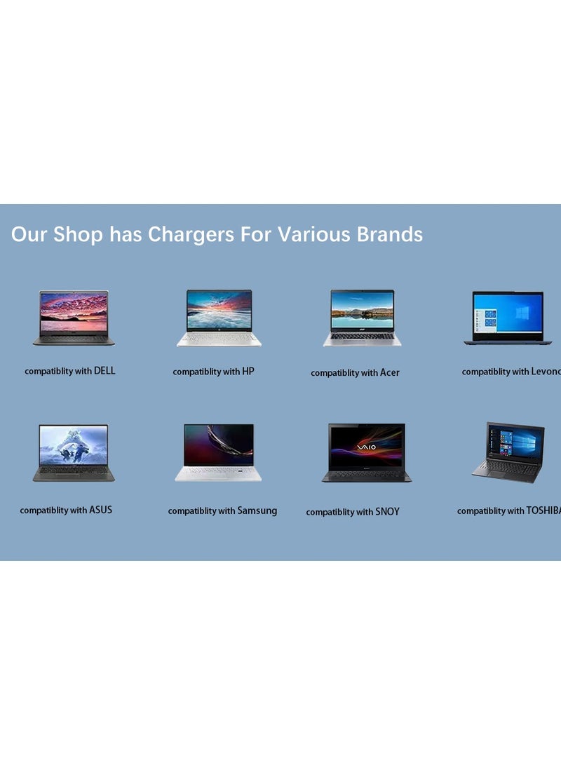 Max Power 90W 19V 4.74A Charger laptop adapter compatible for HP Elitebook 8460p 8470p 8440p 8560p 8760p 8460w 8470w 8570w 8770w Probook 4430s 4440s 4520s 4530s 4540s 6730b 6530b - Image 2