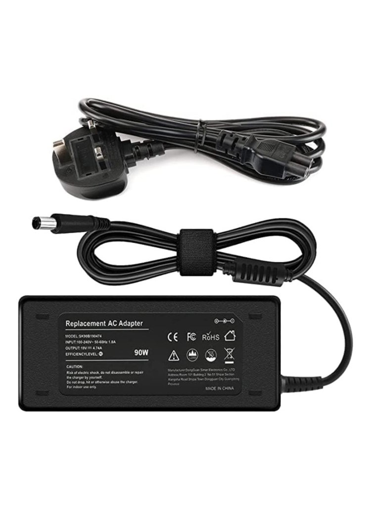 90W 19V 4.74A Charger laptop adapter compatible for HP Elitebook 8460p 8470p 8440p 8560p 8760p 8460w 8470w 8570w 8770w Probook 4430s 4440s 4520s 4530s 4540s 6730b 6530b - pzsku/ZB159B293E8F3C3C5F437Z/45/1741100191/88b2b59c-7392-4582-adce-76c6568c3d8b