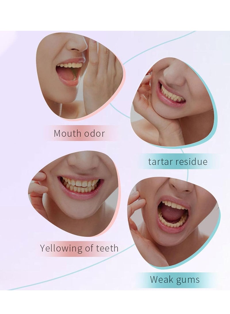 HUNMUI Easilyous Bright White Toothpaste, Whitening Toothpaste with Niacinamide, Thoroughly Removes Stains, Repairs and Protects Teeth, Protects Enamel and Relieves Sensitivity 100g - Image 3