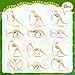 HFKPJRT 65 Pcs Dinosaur Bones for Sandbox Mini Dinosaurs Bones for Kids Mini Dinosaur Skeleton Figures for Science Play Dino Fossil Toys for Dino Sand Dig Party Favor Cake Topper Decoration - Image 4