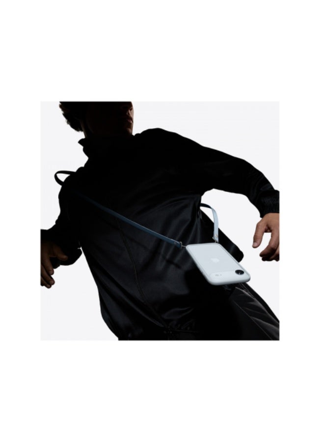 أكاليكس حبل هاتف عالمي مع حزام رقبة قابل للتعديل متوافق مع معظم الهواتف الذكية، لون أسود - Image 3