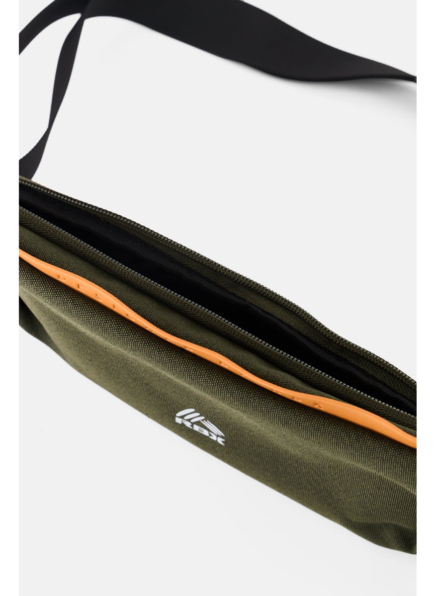 RBX - Men Brand Logo Fanny Pack 15 H x 30 L x 2 W cm, Black - Image 1