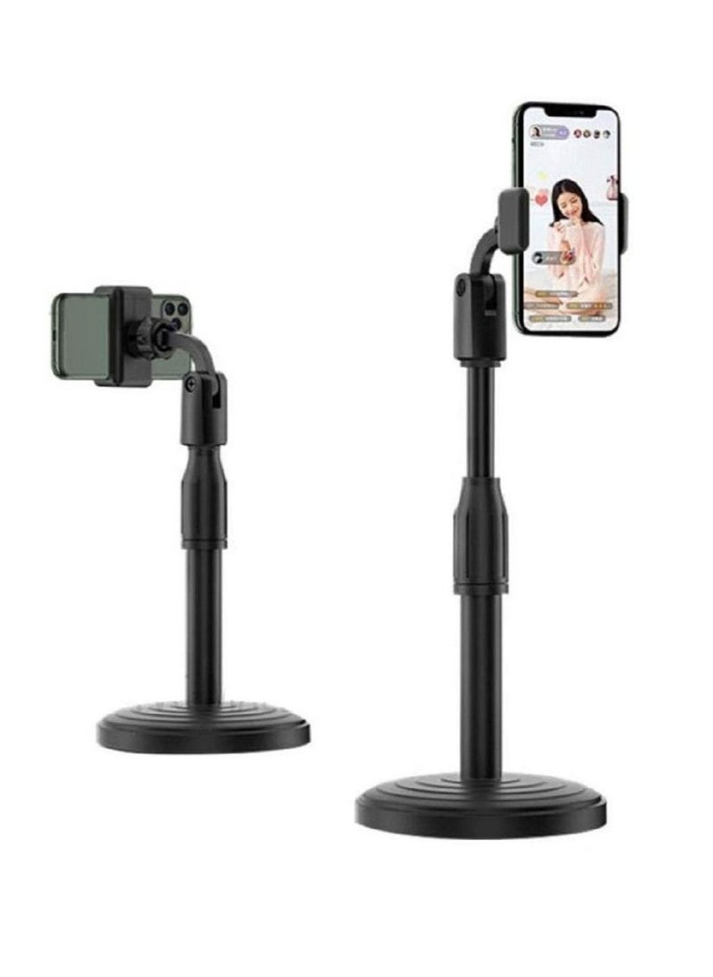 ELTRAZONE Foldable & Adjustable Smartphone Phone Mobile Stand Holder for Live/Vlogs Special Design for Streaming, Video Blogs, Online Classes, Streaming, Shooting Field - Image 2