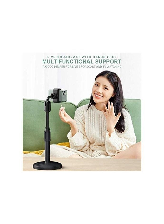 ELTRAZONE Foldable & Adjustable Smartphone Phone Mobile Stand Holder for Live/Vlogs Special Design for Streaming, Video Blogs, Online Classes, Streaming, Shooting Field - Image 3