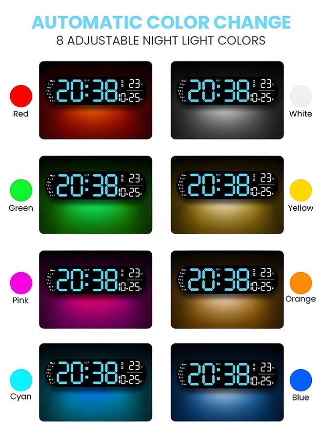 هوب زوزا ساعة رقمية LED - Image 3