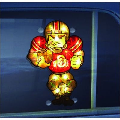 Generic ScSPORTS Auburn Tigers Light Up Car Window Player 