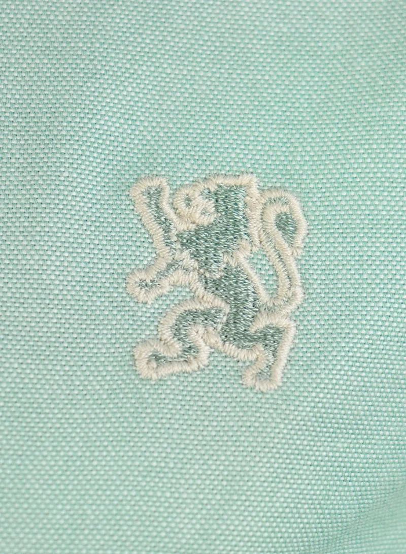 GIORDANO  Women’s Slim Oxford Shirt with Embroidery for Women | Best Price UAE