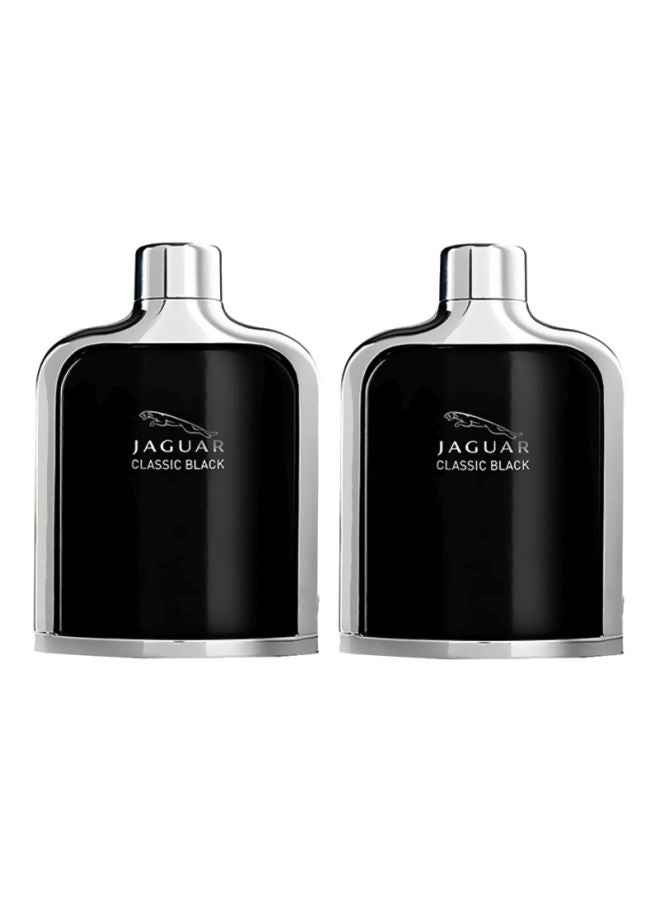 جاكوار مجموعة عطر كلاسيك بلاك EDT - قطعتين 200ملليلتر - Image 1
