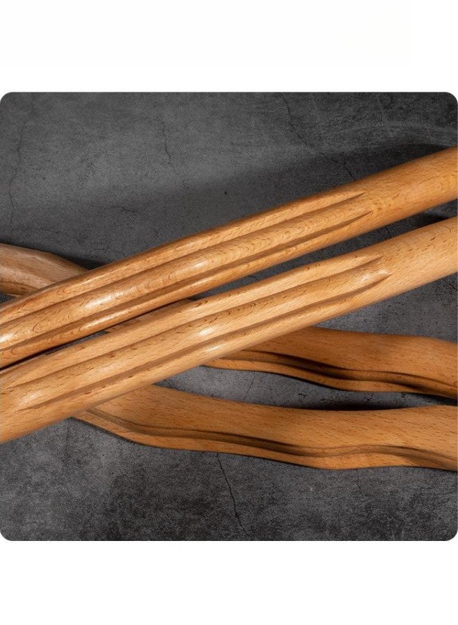 WAOKN Household Wooden Whole Body Massage Stick to Relax Muscles and Body Shaping, Muscle Release and Soft Tissue Massage Tool, Back, Belly, Shoulder Flexor Release Tool, Lymphatic Drainage Tool - Image 5