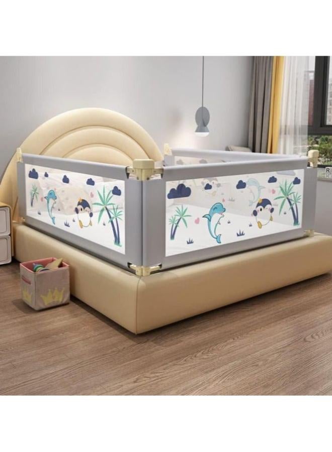 Children's bed barrier 180 cm