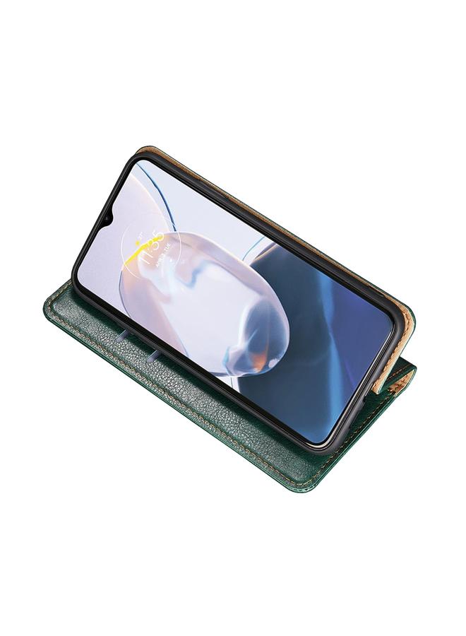 S-TOP Case For Nokia G60 5G Gloss Oil Solid Color Magnetic Leather Phone Case - Image 4