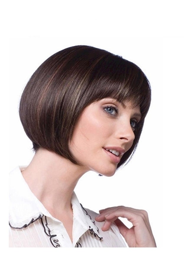 NIBEMINENT Short Straight Hair Extension Multi Color - Image 2