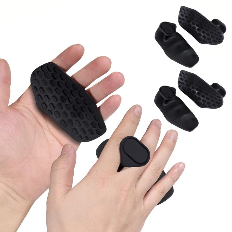 NiuMid Anti-Slip Workout Grips - Ergonomic Rubber Hand Protector Gloves for Weight Lifting, Pull-Ups, Gym Training and Exercise, for Men and Women (2) - Image 1