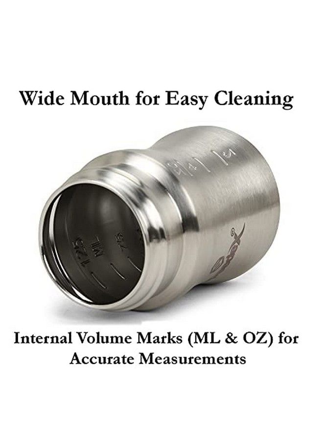 Speedex Stainless Steel Infant Baby Feeding Bottle Bpa Free Anti Colic Plastic Free Medium Flow Nipple (Bliss125 Ml) - Image 5