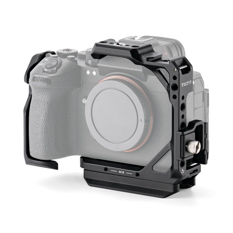 Tilta Full Camera Cage Compatible with Sony A1 II A9 III Black Modular Aluminum Design HDMI Cable Clamp Cold Shoe Secure Accessory Mount via 1420 3816 M3 Threads Lightweight - Image 2