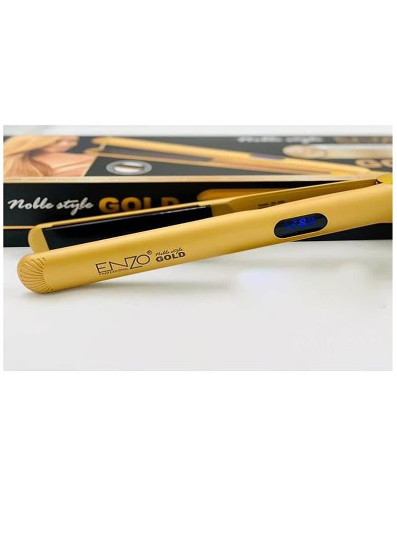 ENZO Professional hair straightener dedicated to applying keratin and protein EN-3981 - Gold  - Image 5
