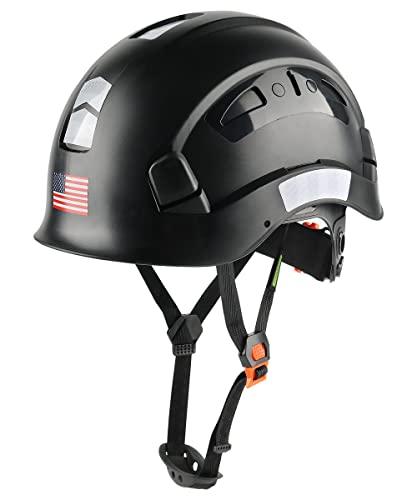 GREEN DEVIL Safety Helmet Hard Hat Adjustable Lightweight Vented ABS Work Helmet for Men and Women 6-Point Suspension ANSI Z89.1 Approved Ideal for Industrial & Construction - Image 1