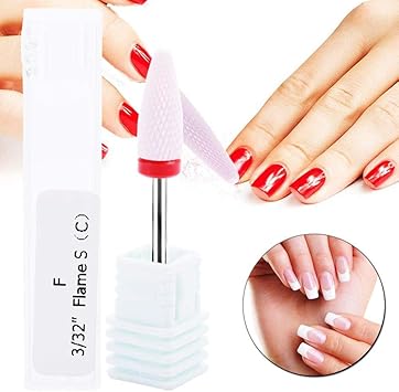 TARSHYRY Nail Drill Bits Professional Nail Polisher Nail Manicure Tool Ceramic Cylinder Nail Manicure Tools Excellent for Grinding Polishing Peeling Drilling Carving Nair Art Tools02 - Image 2