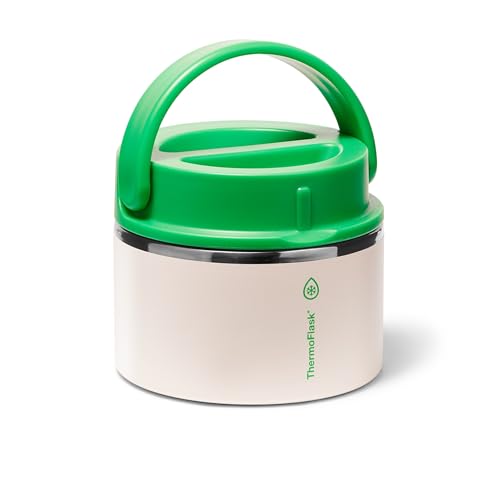 ThermoFlask Insulated Food Jar with Leakproof Lid (12 oz, Desert Bloom) - Stainless Steel Food Containers for Hot & Cold Meals, Lunch, Soup & Snacks - Image 2