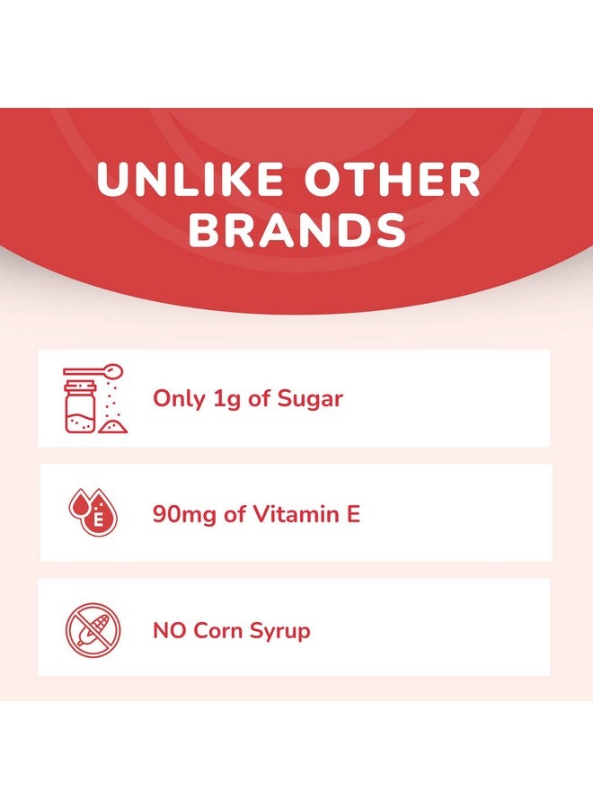 LUNAKAI Vegan Biotin Gummies Hair Skin And Nails Vitamins With Vitamin C And E Nongmo No Corn Syrup Gummy Supplements For Women Promotes Natural Collagen Keratin And Hair Growth 30 Day Supply  - Image 5
