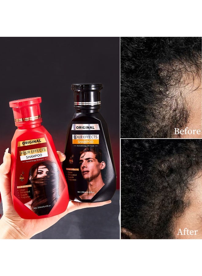 Original 2-Pack 4-in-1 Fragrance Shampoo, Cleanses and Controls Oil, Leaves Hair Smooth and Scented, 250ml*2 - Image 2