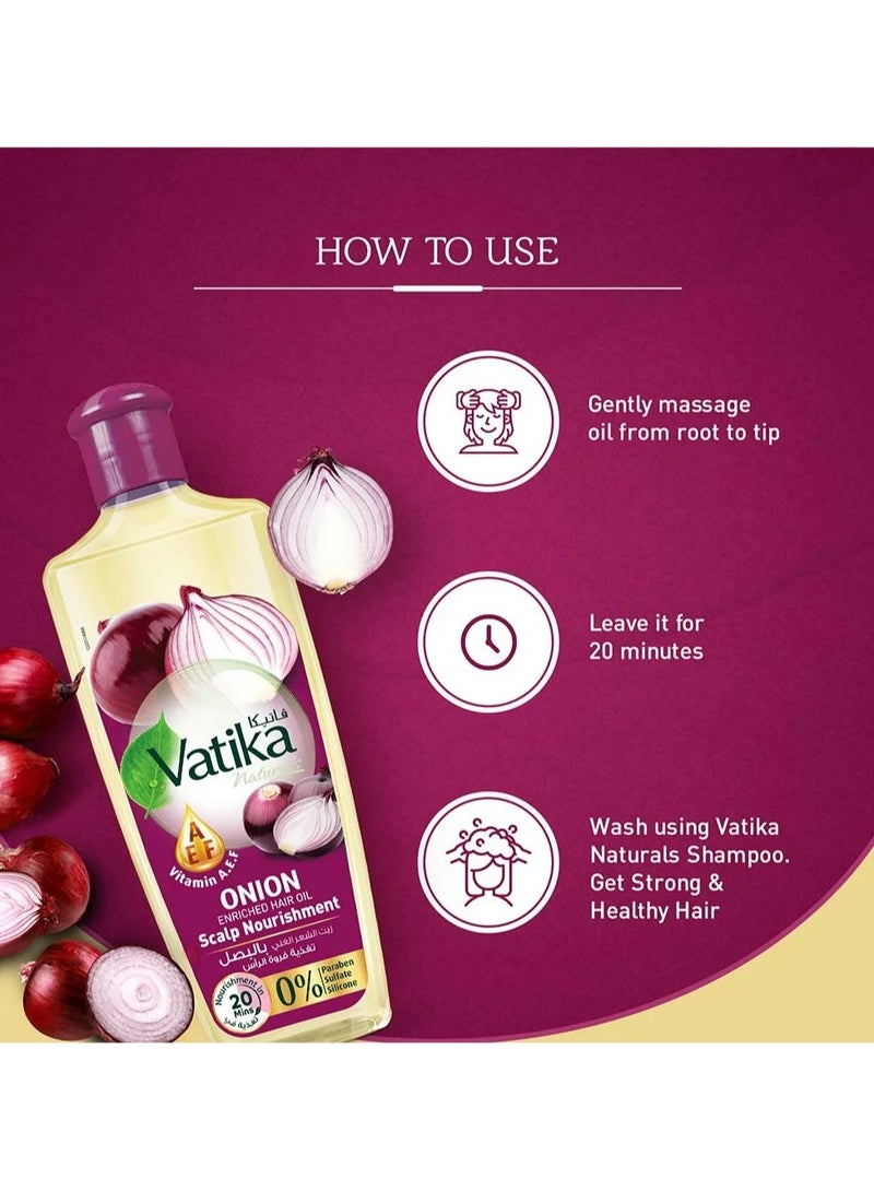 فاتيكا زيت الشعر بالبصل 300 مل - Image 5