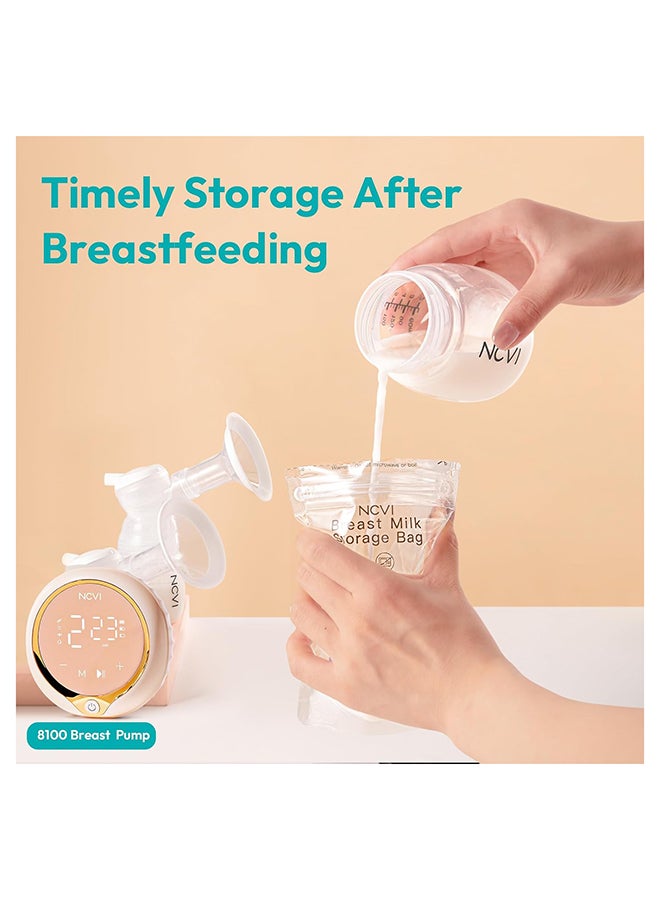 NCVI Breastmilk Storage Bags Easy Pour Spout 180 Count-NC-AM9170-US - Image 3